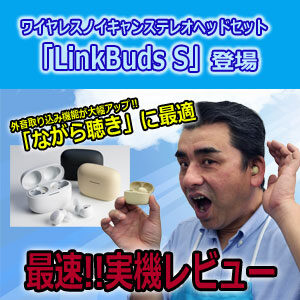 sony ソニー　LinkBuds S WF-LS900N ワイヤレス ノイキャン ステレオ ヘッドセット