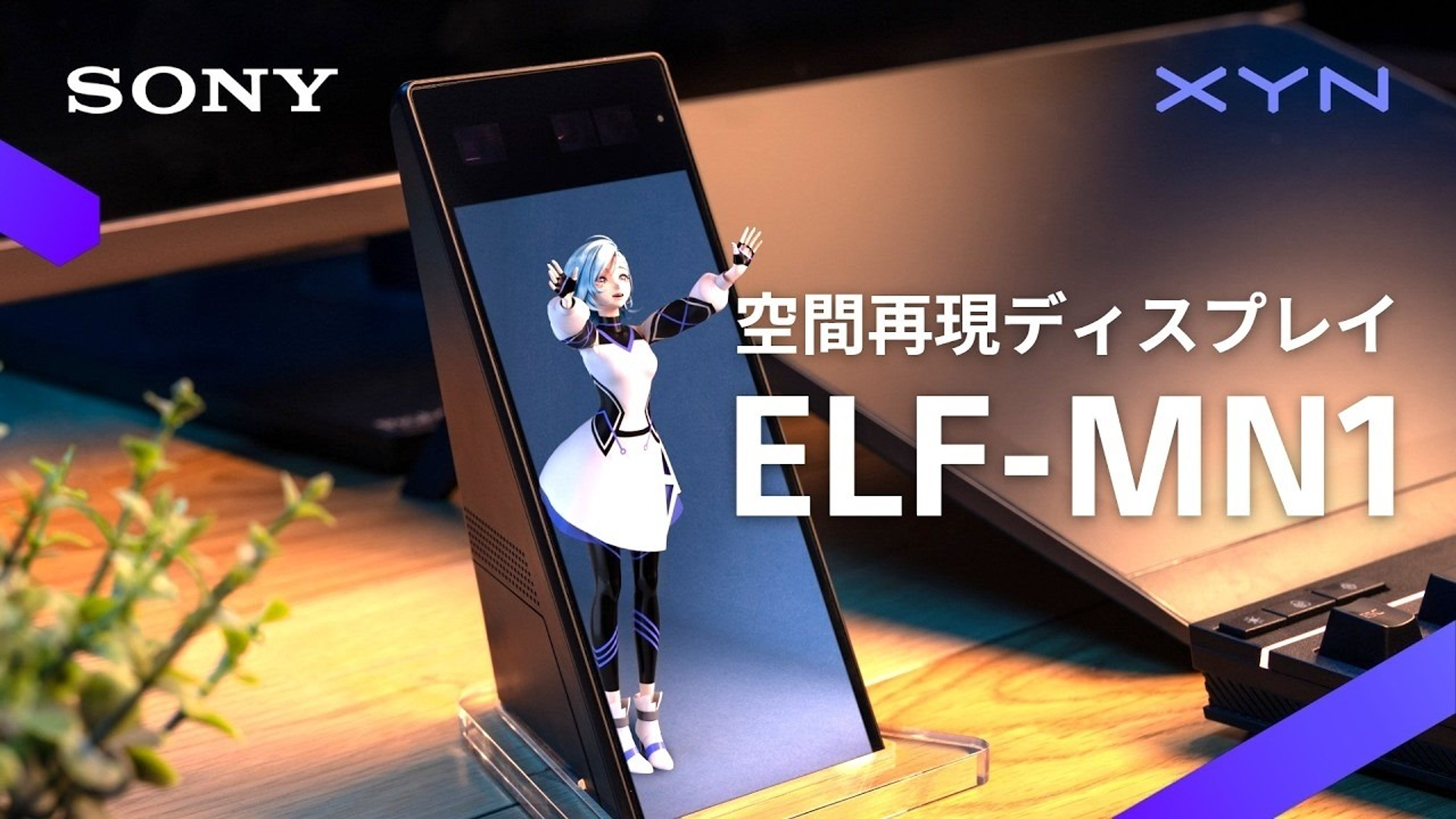 sony ソニー　空間再現ディスプレイ ELF-MN1 